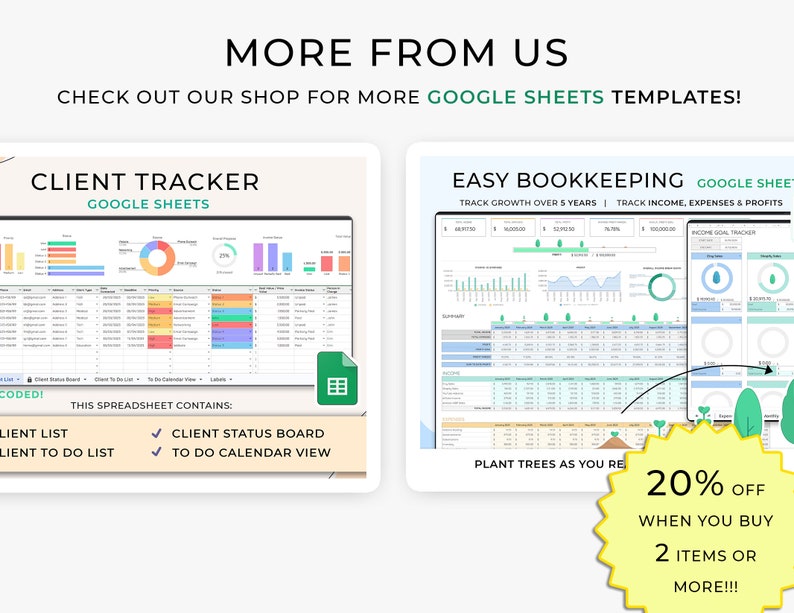 Client Communication Tracker, Google Sheets Call, Email, SMS Tracker, CRM Lead Tracker, Small Business Template, Business Planner, Call Log