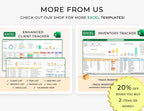 CRM Client Tracker - Small Business - Excel Template