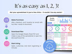 Weekly Planner Daily Task Tracker – Google Sheets Template