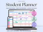 Student Planner – College – Excel Google Sheets Template