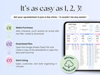 Monthly Budget Planner - Personal - Google Sheets Template
