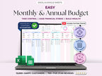 Budget Planner –Individual – Excel / Google Sheets Template
