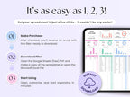 Family Budget Planner -For Families - Google Sheets Template