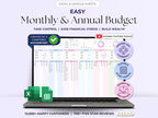 Budget Planner - Households - Excel / Google Sheets Template