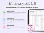 First Apartment Checklist – Movers – Google Sheets Template
