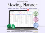 Moving Planner – Renters – Excel / Google Sheets Template