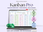Kanban Board Task Tracker - Small Business - Excel Template