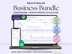 Beauty Bookkeeping – Techs – Excel / Google Sheets Template
