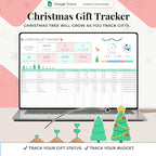 Christmas Gift Tracker - Buyers - Google Sheets Template