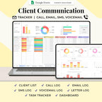 Client Communication Tracker – Google Sheets Template