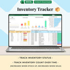 Inventory Tracker – Excel / Google Sheets Template