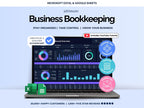 Bookkeeping Spreadsheet - Small Business - Excel Template