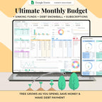 Budget Planner – Personal – Excel / Google Sheets Template