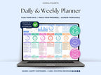 Weekly Planner Daily Task Tracker – Google Sheets Template