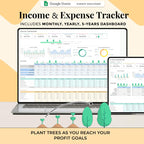 Income and Expense Tracker – Google Sheets Template