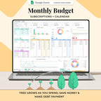 Monthly Budget Spreadsheet - Google Sheets Template