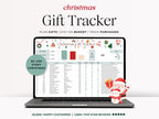 Gift Tracker For Holidays - Excel / Google Sheets Template