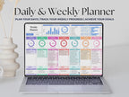 Weekly Planner Daily Task Tracker – Google Sheets Template