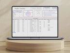 Order Tracker Spreadsheet - Excel / Google Sheets Template