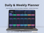 Weekly Planner Daily Task Tracker – Google Sheets Template